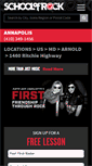 Mobile Screenshot of annapolis.schoolofrock.com